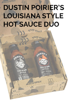 Dustin Poirier Hot Sauce Duo Pack O6