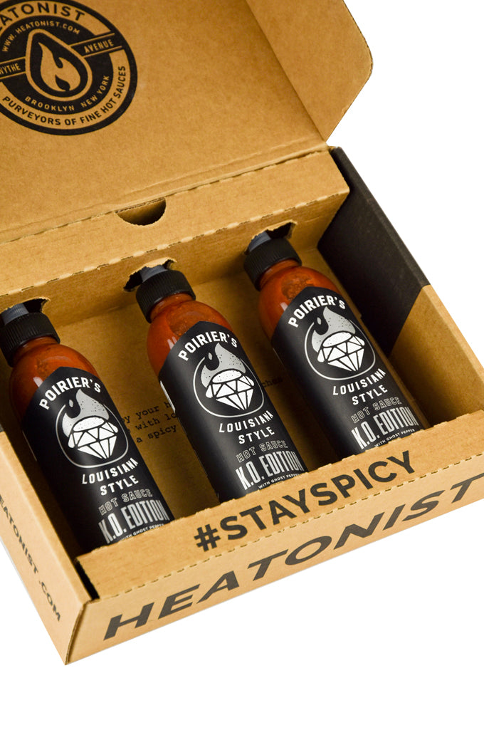 Dustin Poirier Hot Sauce - KO Edition 3 Pack A4