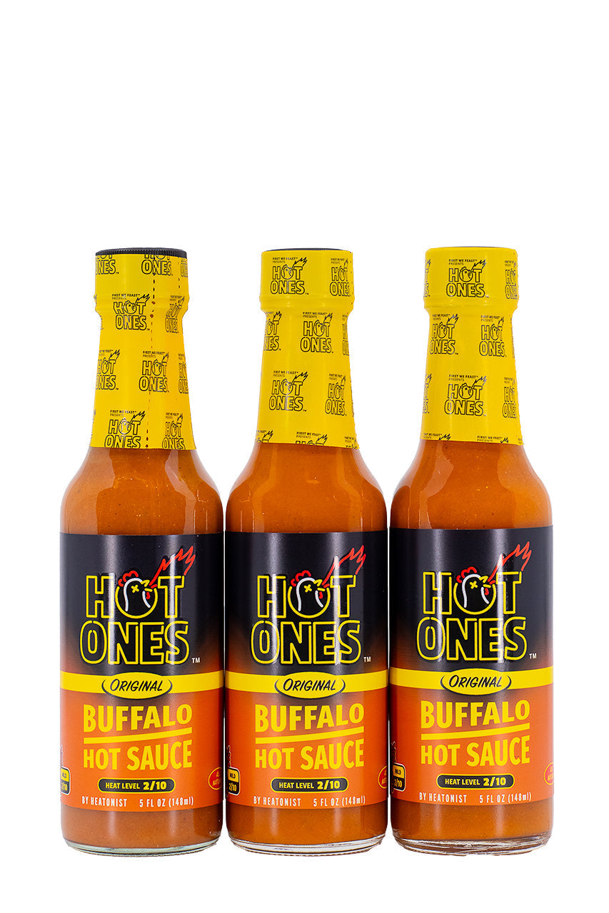 Buffalo Hot Sauce 3-Pack | Hot Ones Hot Sauce A2