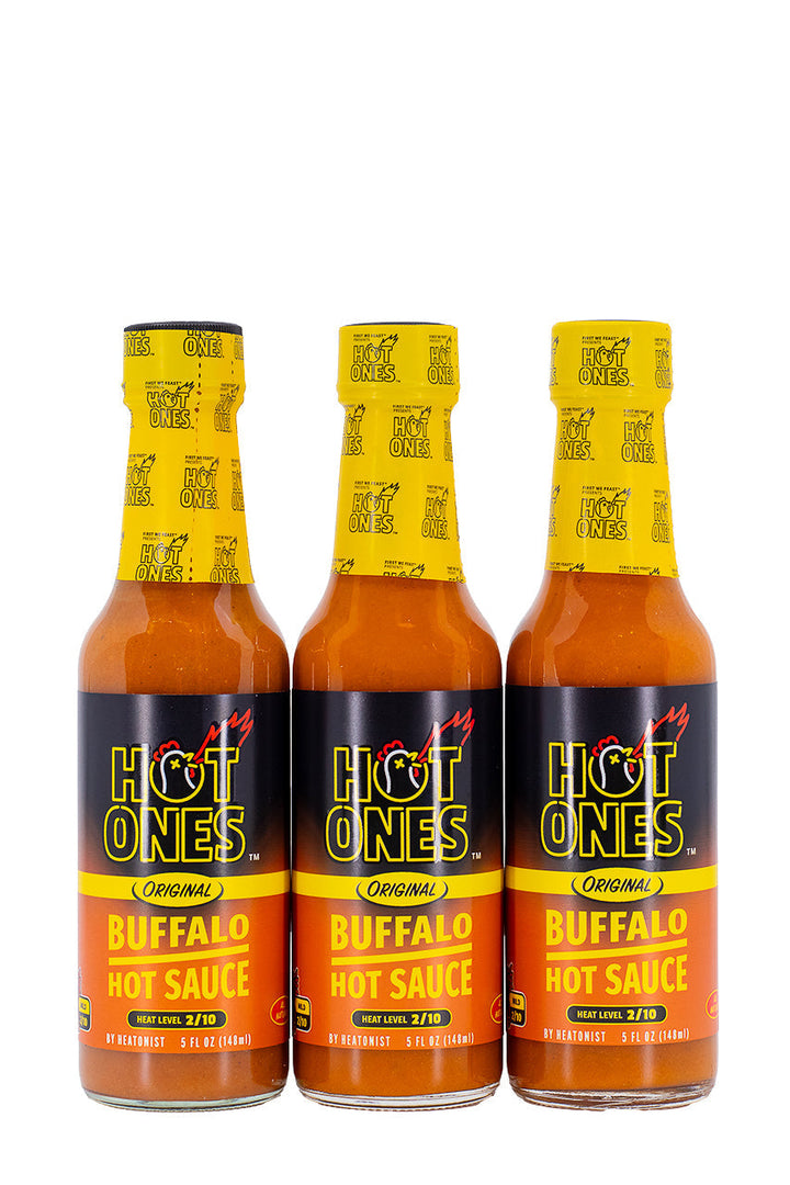Buffalo Hot Sauce 3-Pack | Hot Ones Hot Sauce A2