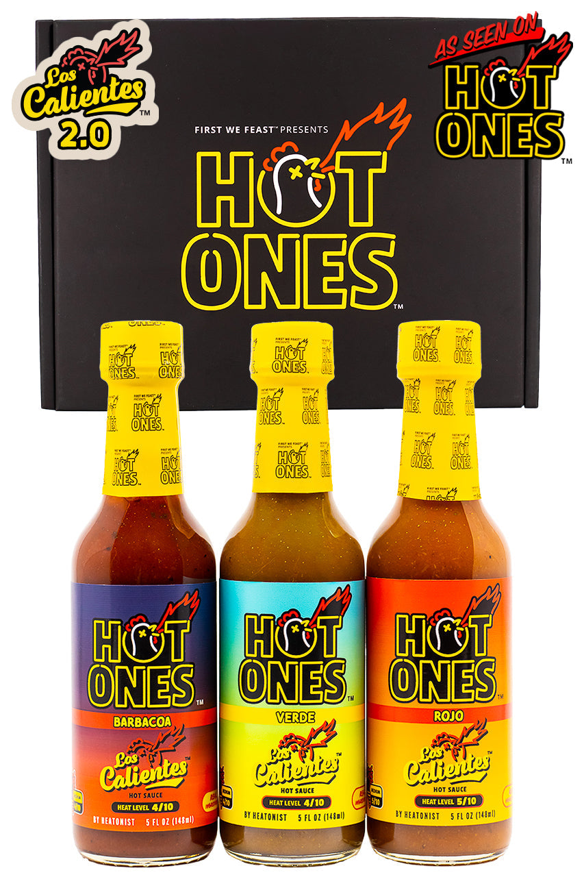 Los Calientes Trio Pack | Hot Ones Hot Sauce K5