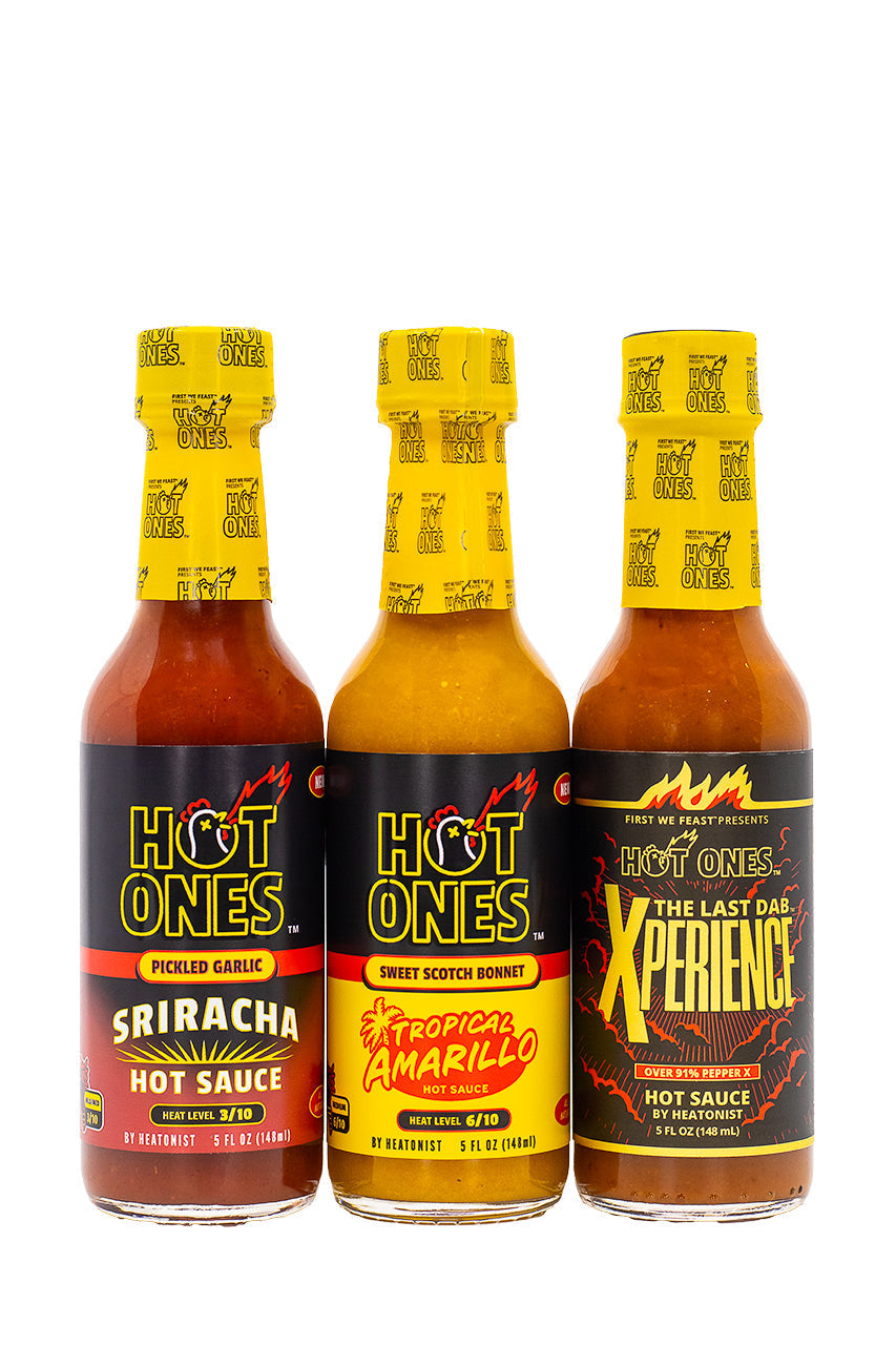 Hot Ones Hot Sauce Trio Pack - Season 27 C7
