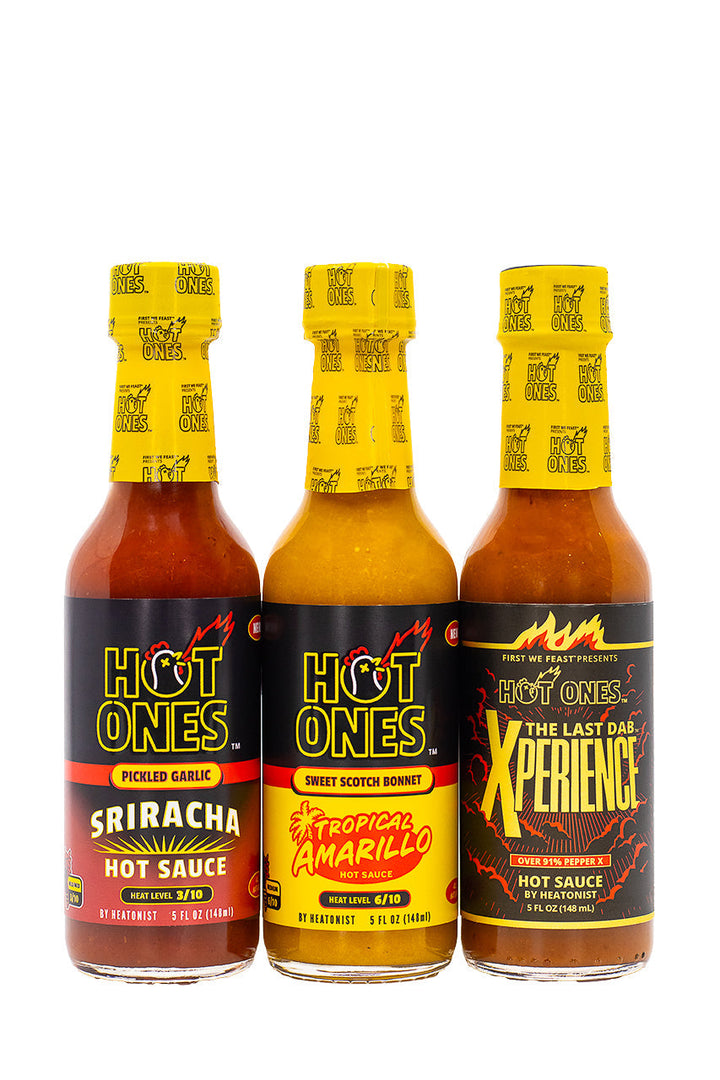 Hot Ones Hot Sauce Trio Pack - Season 27 C7