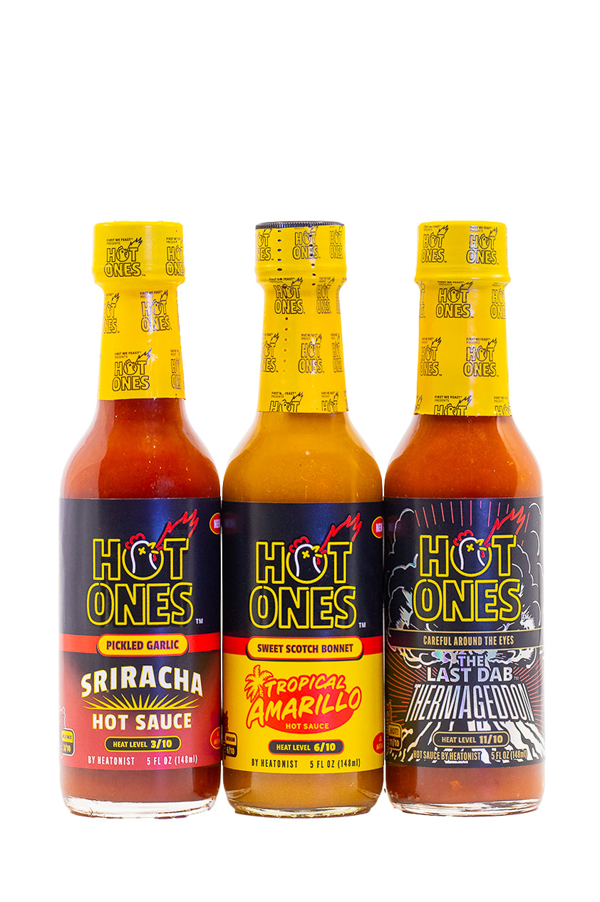 Hot Ones Hot Sauce Trio Pack - Season 28 K0