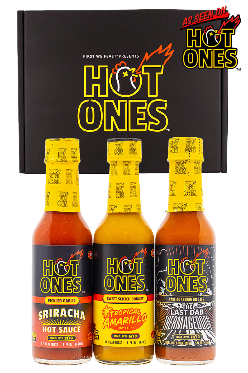 Hot Ones Hot Sauce Trio Pack - Season 30 A5