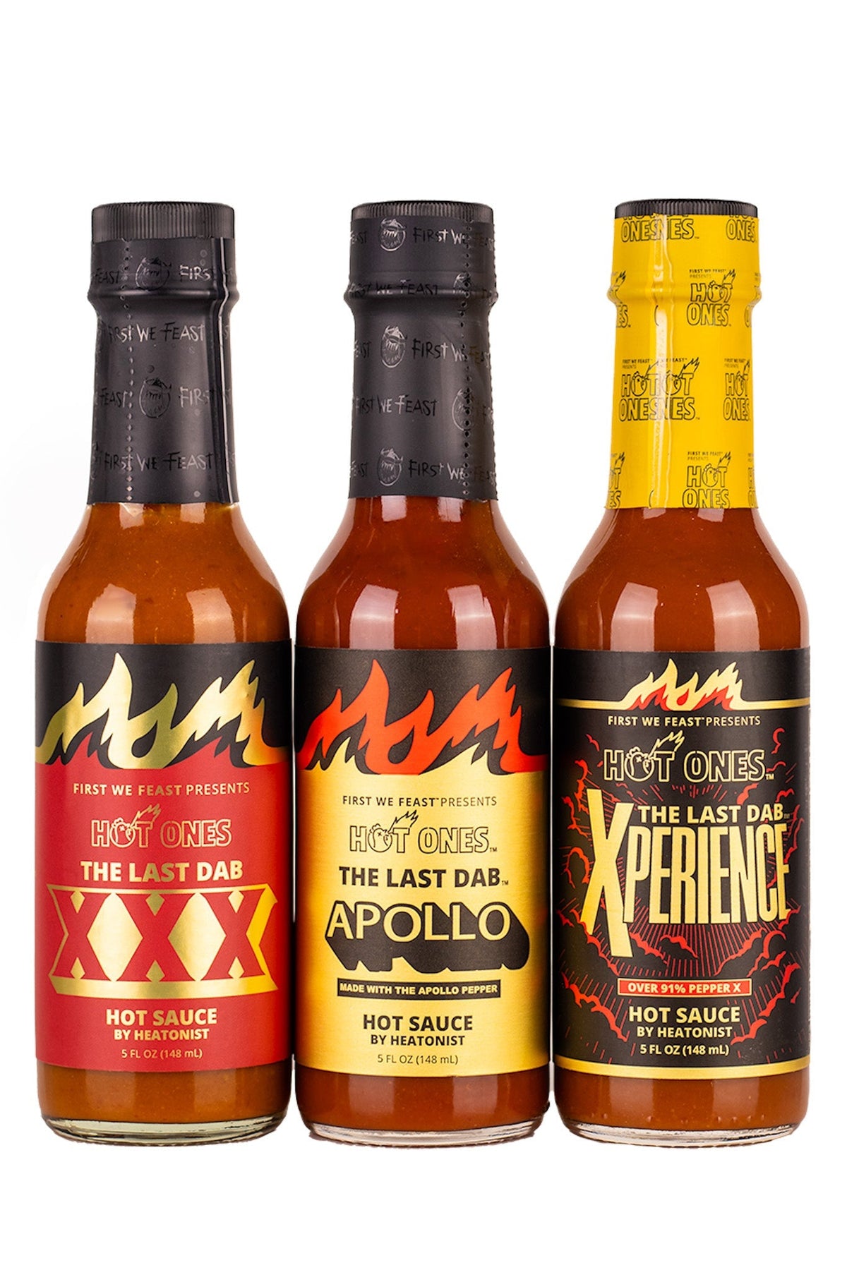 The Last Dab Trio Pack | Hot Ones Hot Sauce M1