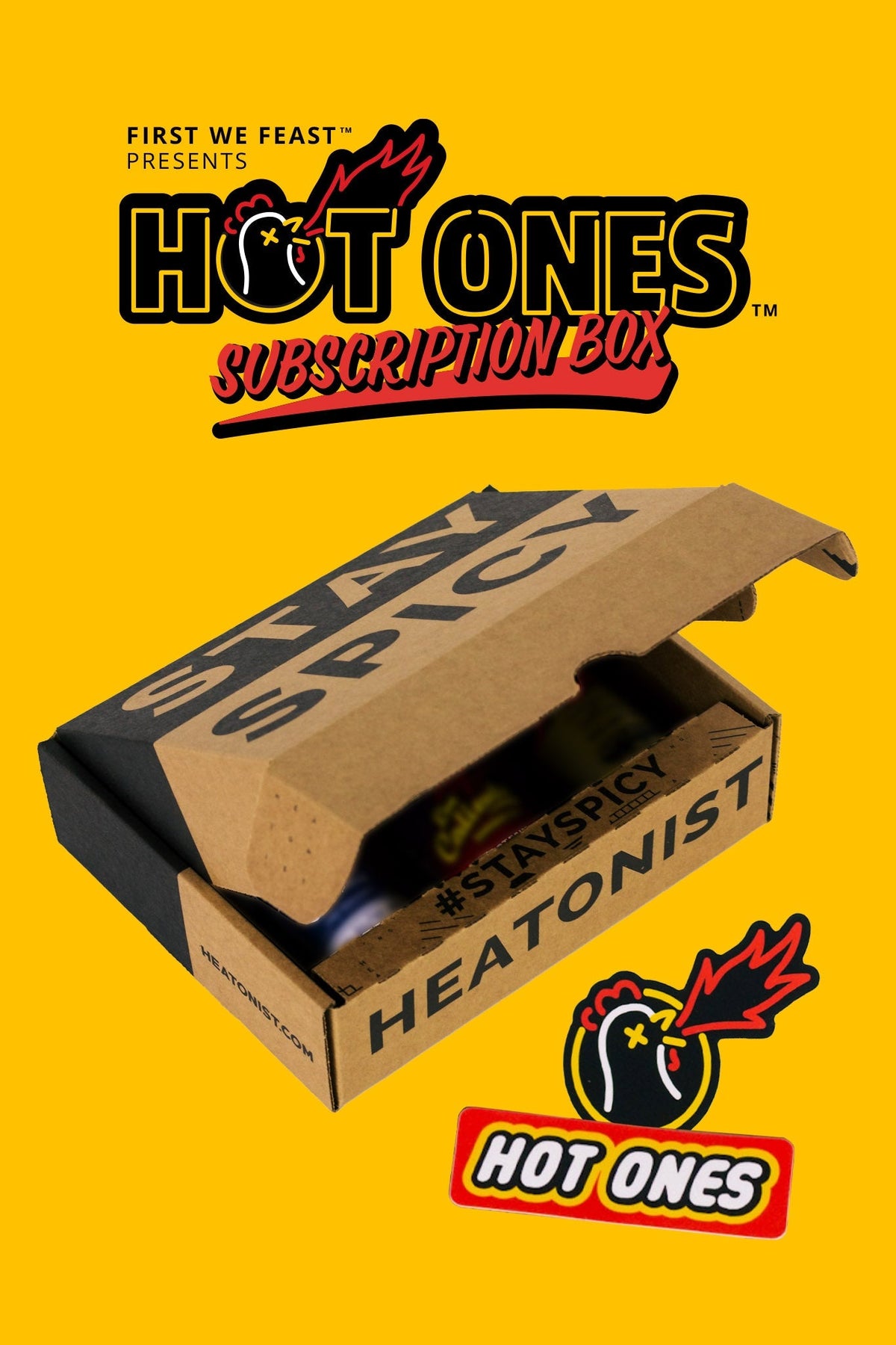 Monthly Hot Ones Box Y1