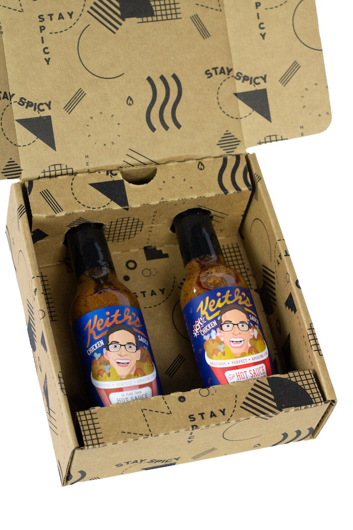 Keith's Chicken Sauce Hot Sauce Duo Pack | Keith's B5