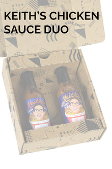 Keith's Chicken Sauce Hot Sauce Duo Pack | Keith's B5