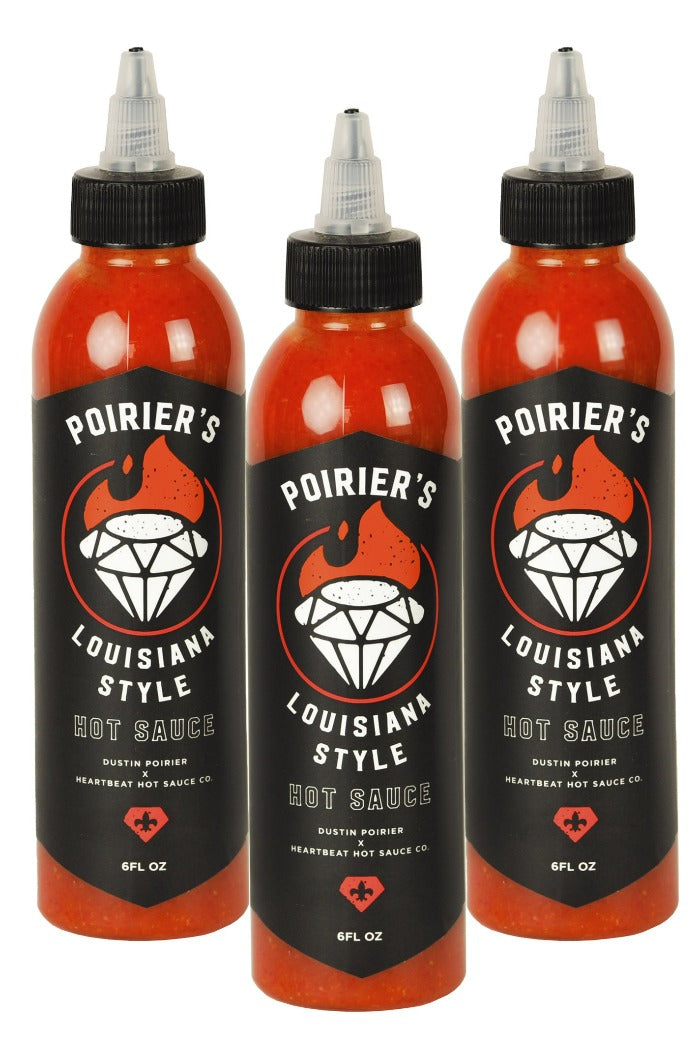 Dustin Poirier Hot Sauce 3 Pack | HEATONIST V2
