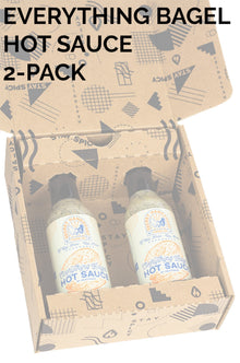 Secret Handshake Food Co Everything Bagel Hot Sauce 2-Pack U1