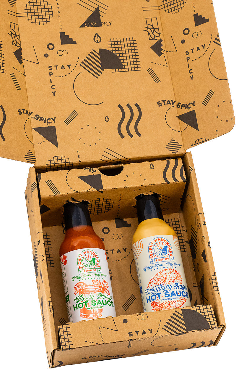 Secret Handshake Hot Sauce Duo Pack K7